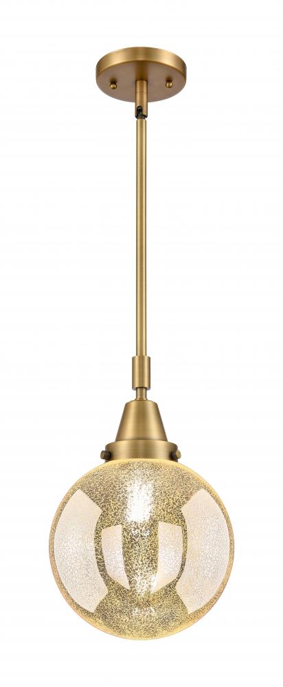 Beacon - 1 Light - 8 inch - Brushed Brass - Mini Pendant