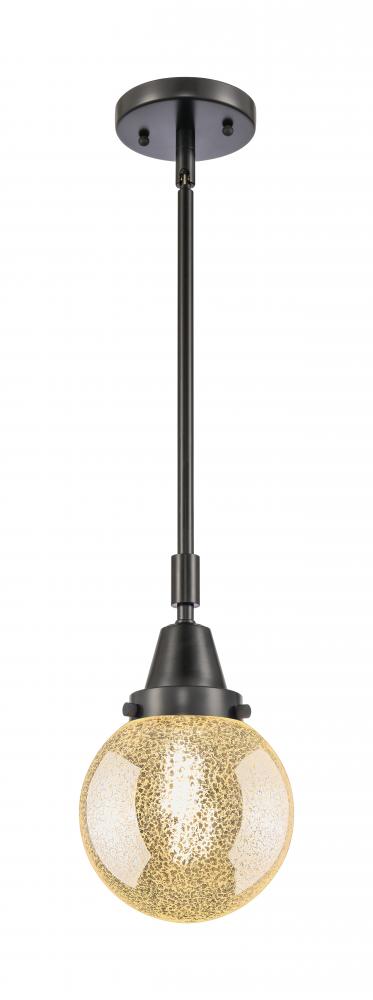 Beacon - 1 Light - 6 inch - Matte Black - Mini Pendant