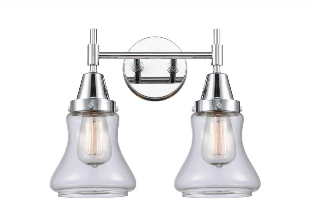 Bellmont - 2 Light - 15 inch - Polished Chrome - Bath Vanity Light