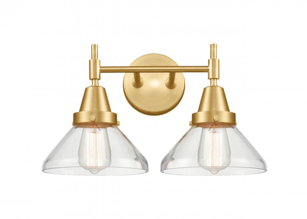 Caden - 2 Light - 17 inch - Satin Gold - Bath Vanity Light