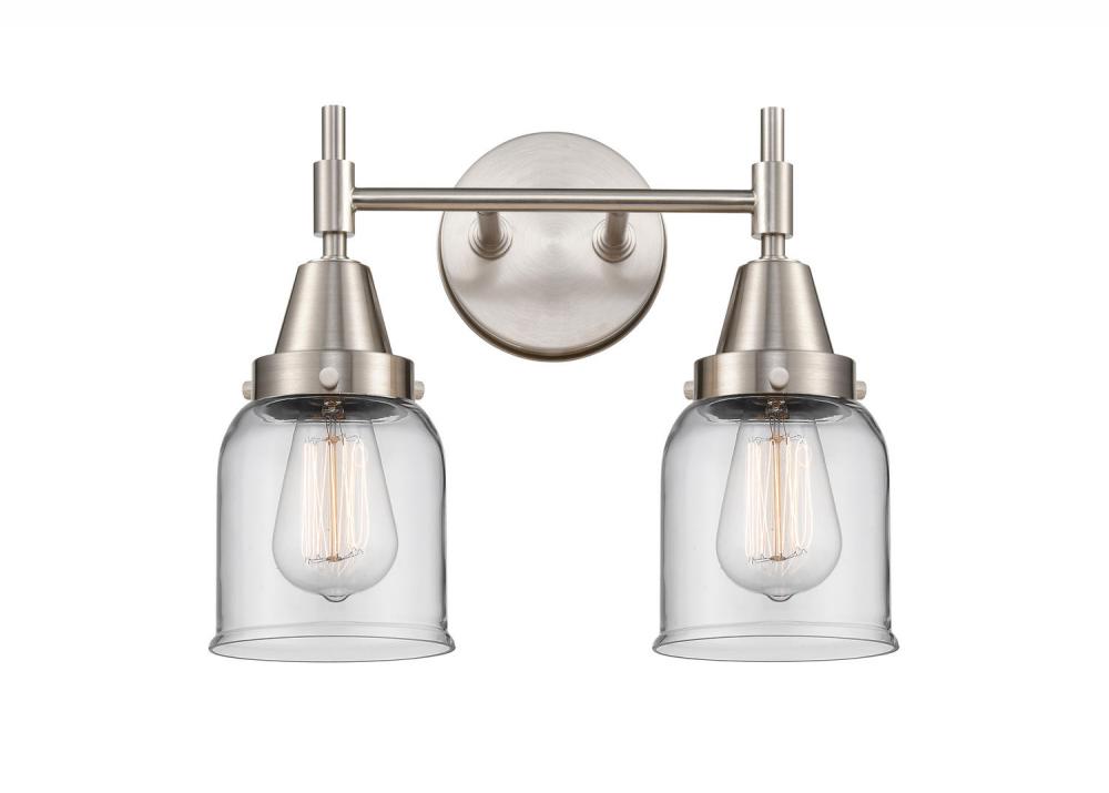 Caden - 2 Light - 14 inch - Satin Nickel - Bath Vanity Light