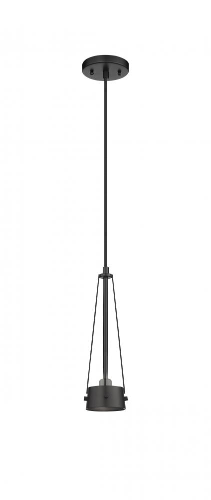 Milan - 1 Light - 4 inch - Matte Black - Pendant