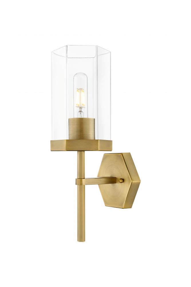 Blakeley - 1 Light - 5 inch - Brushed Brass - Sconce