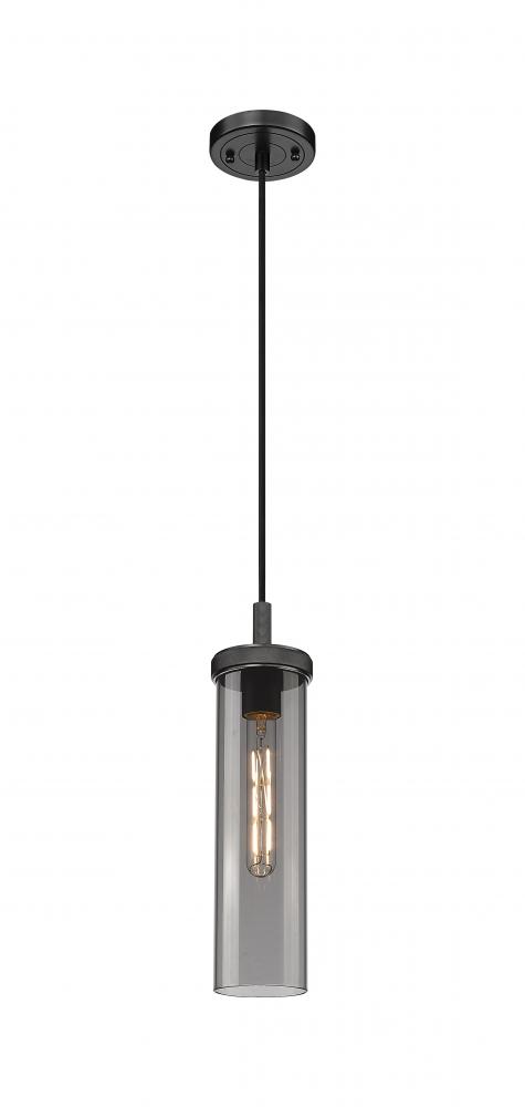 Lincoln - 1 Light - 4 inch - Matte Black - Cord Hung Pendant