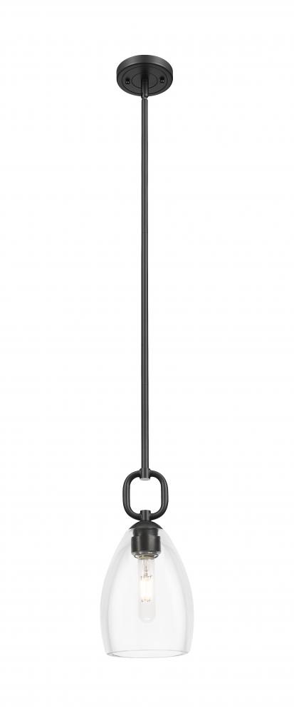 Hudson - 1 Light - 6 inch - Matte Black - Mini Pendant