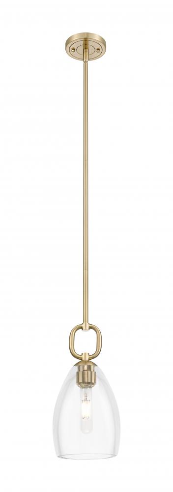Hudson - 1 Light - 6 inch - Champagne Bronze - Mini Pendant