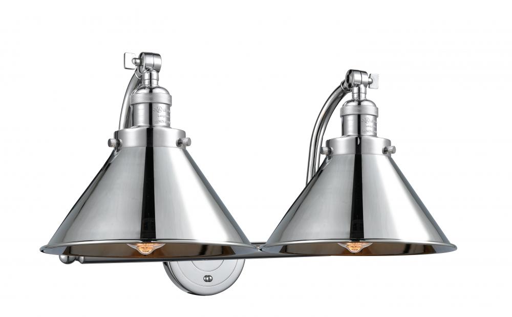 Briarcliff 2 Light Bath Vanity Light