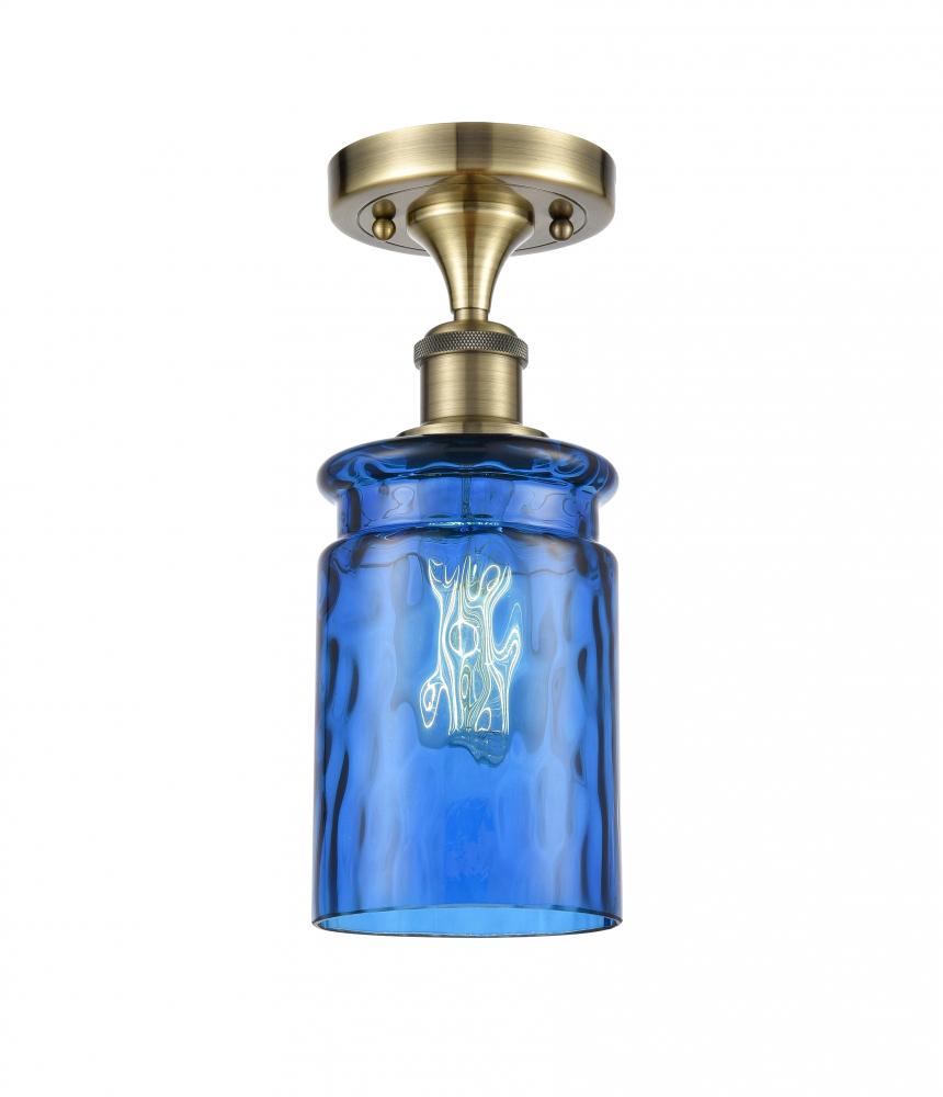 Candor 1 Light Semi-Flush Mount