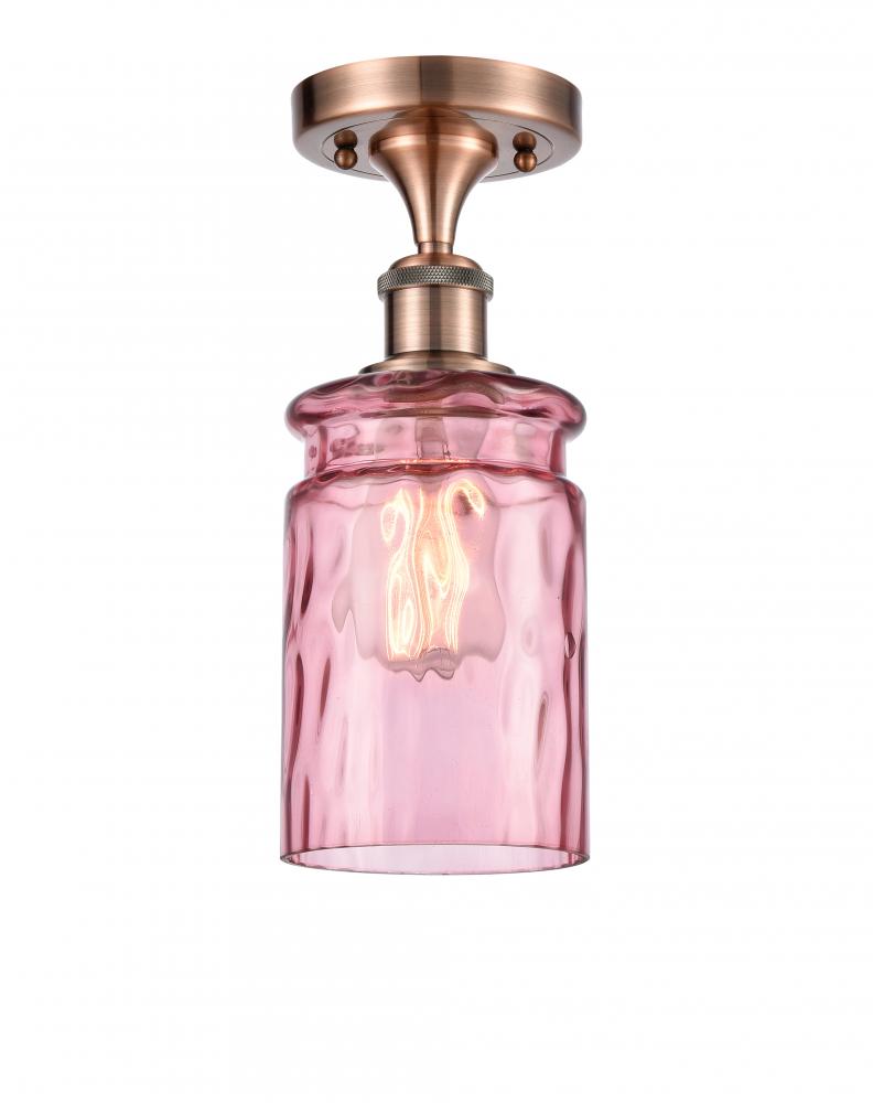 Candor 1 Light Semi-Flush Mount