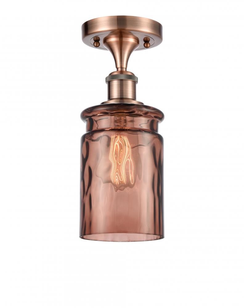 Candor 1 Light Semi-Flush Mount