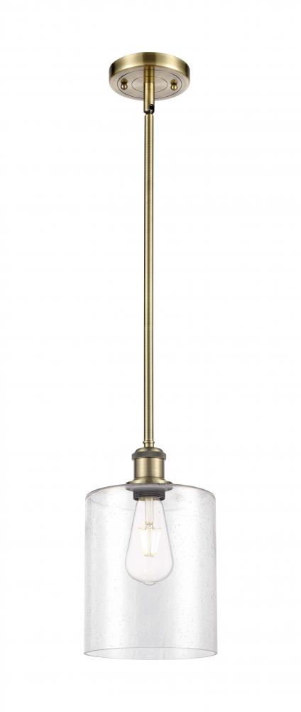 Paladin - 1 Light - 7 inch - Antique Brass - Mini Pendant