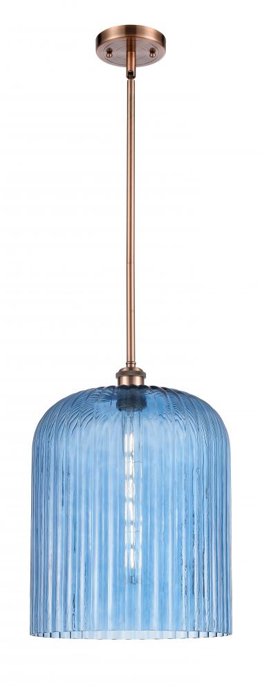 Bridal Veil - 1 Light - 5 inch - Antique Copper - Mini Pendant