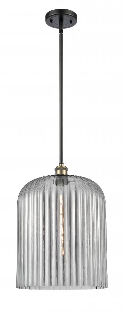 Bridal Veil - 1 Light - 5 inch - Black Antique Brass - Mini Pendant