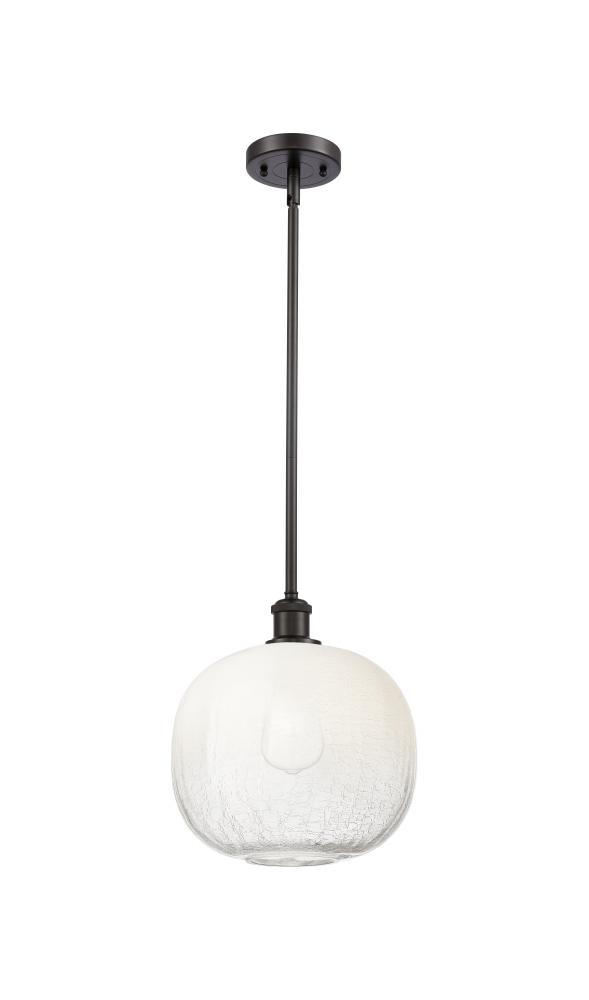 Brookhaven Sphere - 1 Light - 11 inch - Oil Rubbed Bronze - Stem hung - Mini Pendant