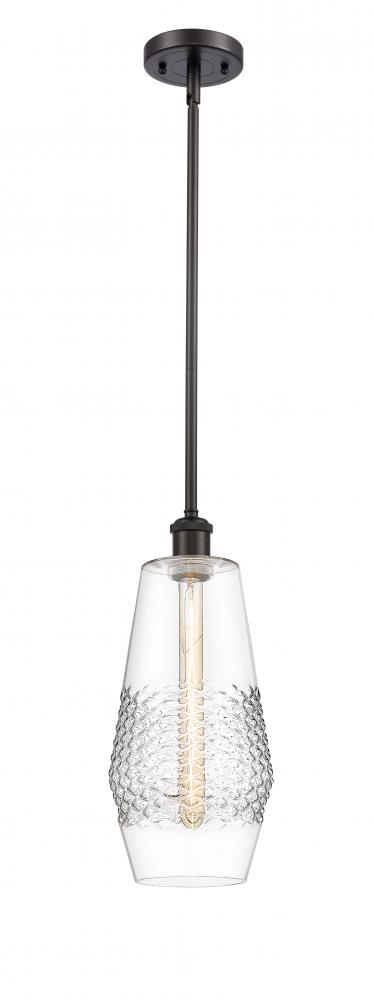 Windham - 1 Light - 7 inch - Oil Rubbed Bronze - Mini Pendant