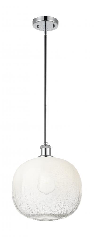 Brookhaven Sphere - 1 Light - 11 inch - Polished Chrome - Stem hung - Mini Pendant