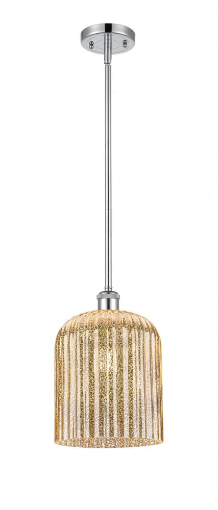 Bridal Veil - 1 Light - 5 inch - Polished Chrome - Mini Pendant