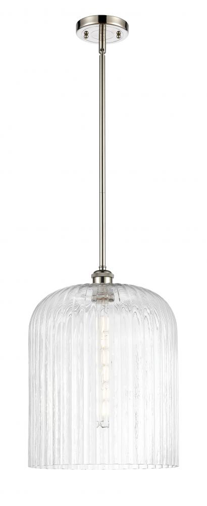 Bridal Veil - 1 Light - 5 inch - Polished Nickel - Mini Pendant
