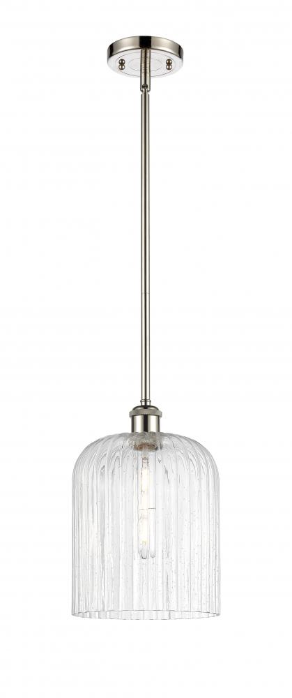 Bridal Veil - 1 Light - 5 inch - Polished Nickel - Mini Pendant