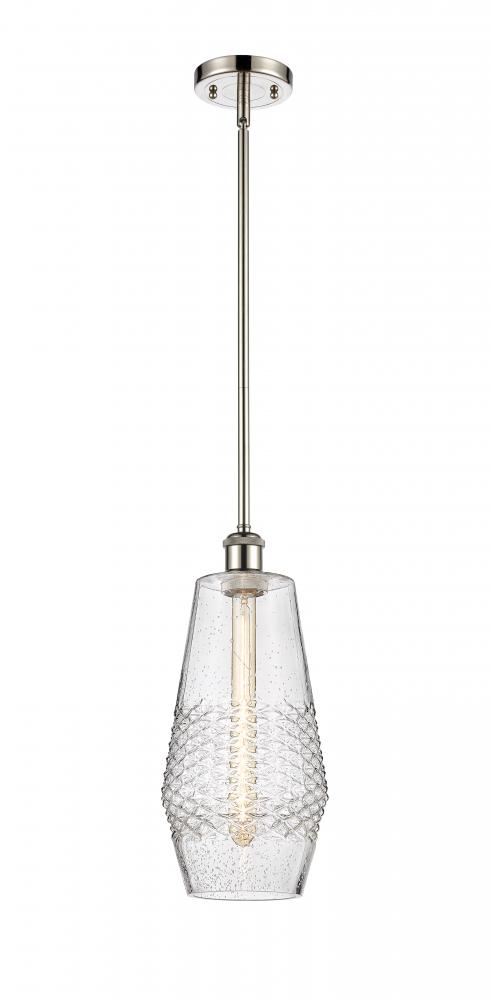 Windham - 1 Light - 7 inch - Polished Nickel - Mini Pendant