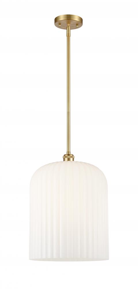 Bridal Veil - 1 Light - 5 inch - Satin Gold - Mini Pendant