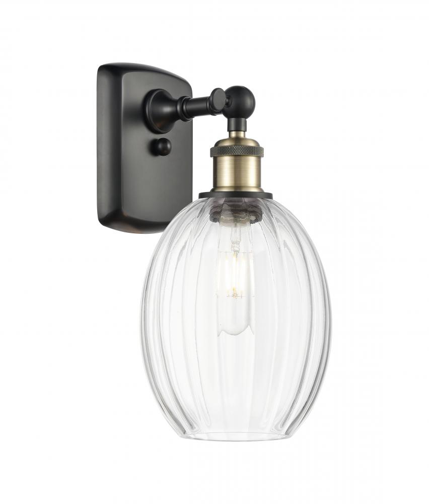 Preston Bulb - 1 Light - 6 inch - Black Antique Brass - Sconce