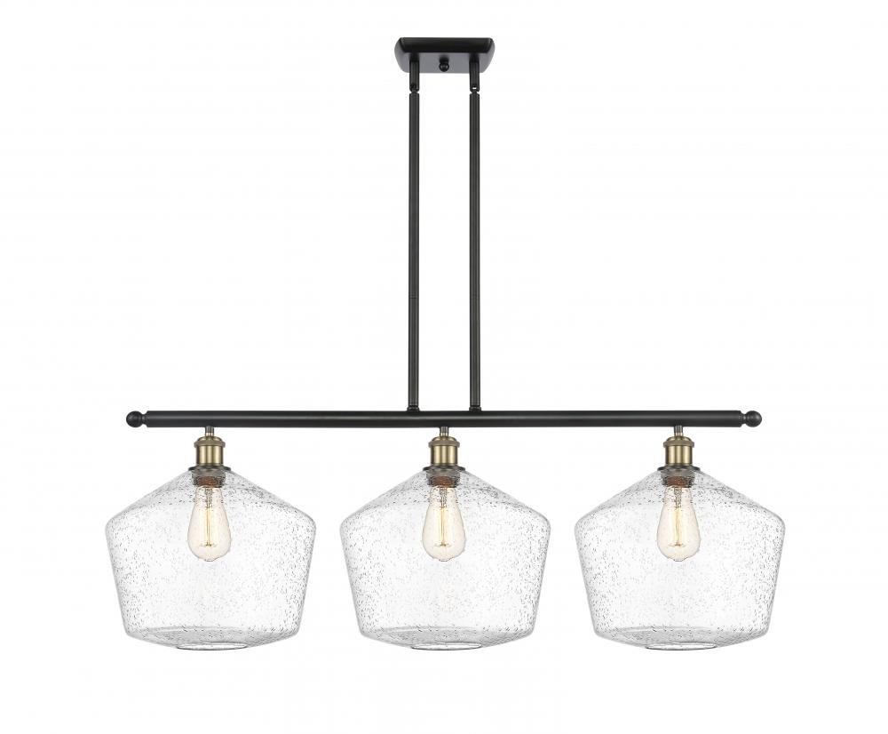 Cindyrella - 3 Light - 39 inch - Black Antique Brass - Stem hung - Island Light