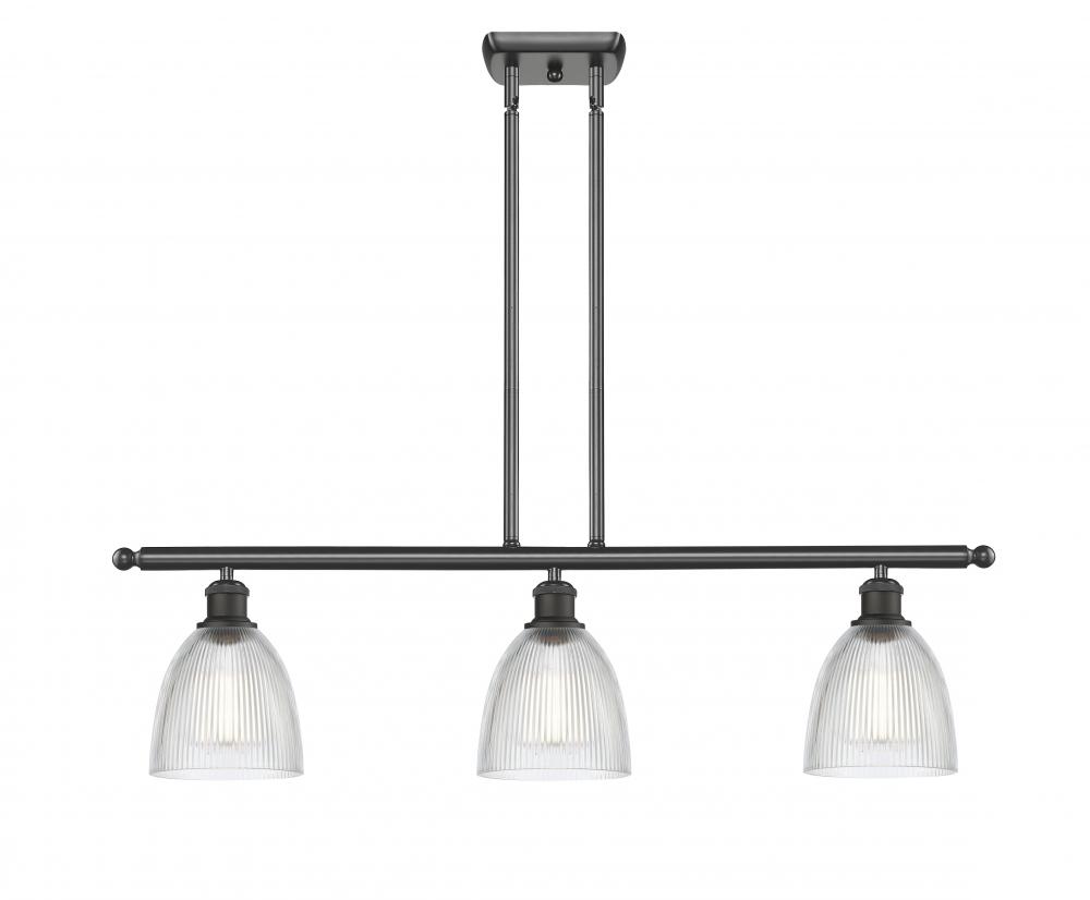 Castile - 3 Light - 36 inch - Oil Rubbed Bronze - Cord hung - Island Light