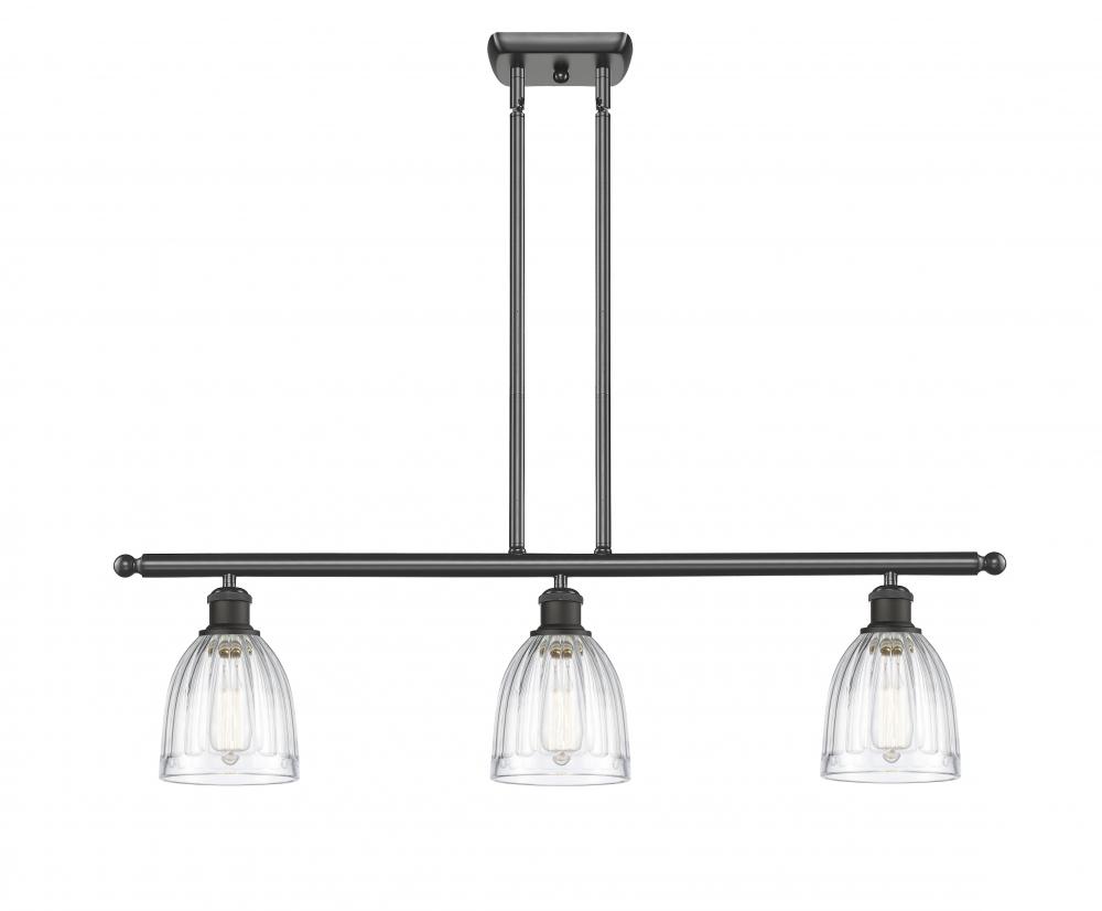 Brookfield - 3 Light - 36 inch - Oil Rubbed Bronze - Stem hung - Island Light