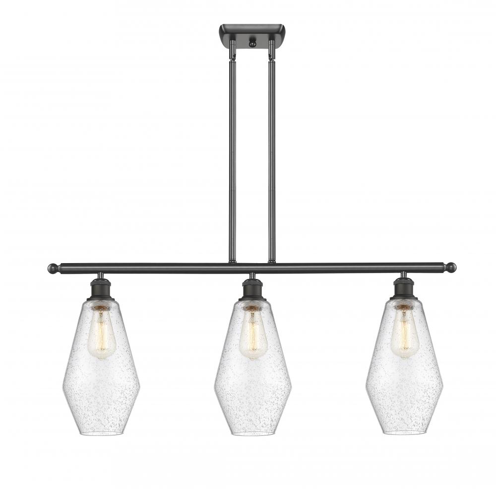 Cindyrella - 3 Light - 36 inch - Oil Rubbed Bronze - Stem hung - Island Light