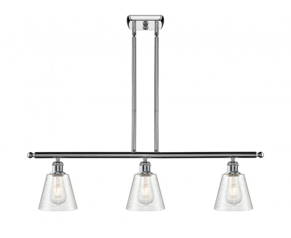Caton - 3 Light - 36 inch - Polished Chrome - Stem hung - Island Light