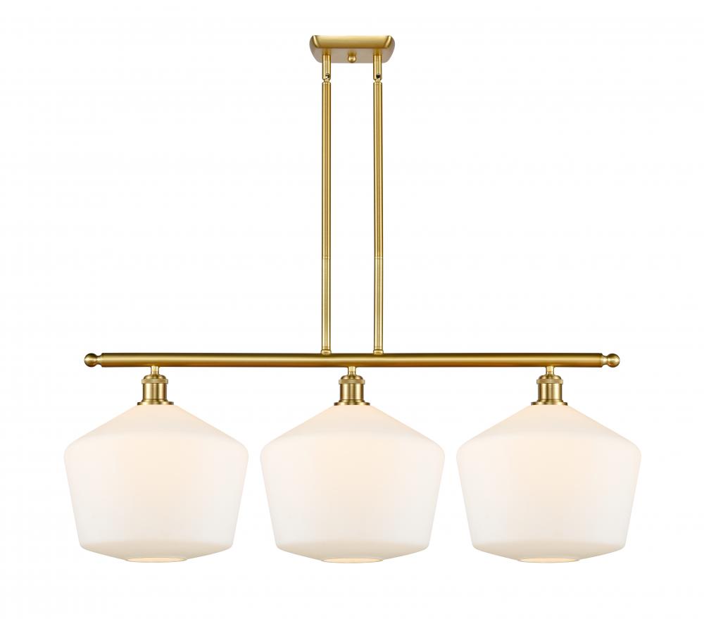 Cindyrella - 3 Light - 39 inch - Satin Gold - Stem hung - Island Light