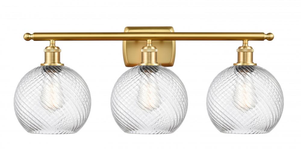 Twisted Swirl 3 Light Bath Vanity Light part of the Ballston Collection