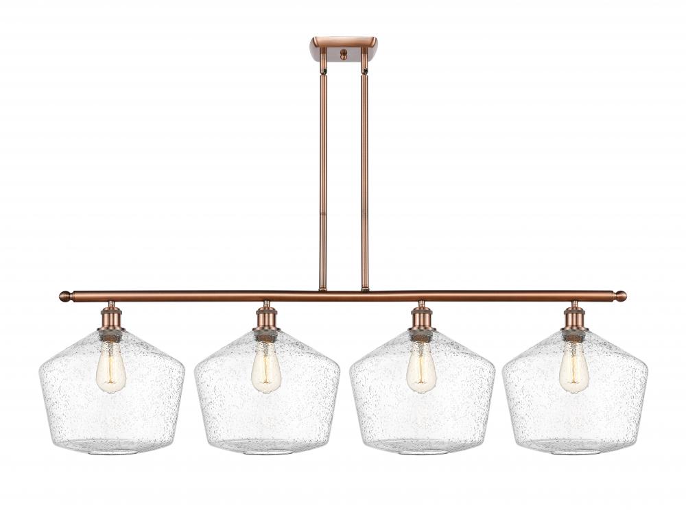 Cindyrella - 4 Light - 50 inch - Antique Copper - Stem hung - Island Light