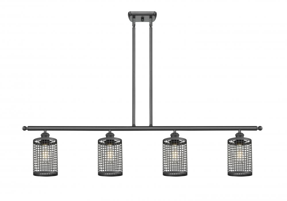 Nestbrook - 4 Light - 48 inch - Matte Black - Multi Pendant