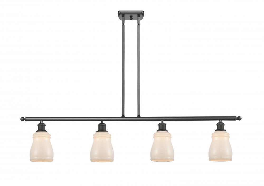 Ellery - 4 Light - 48 inch - Oil Rubbed Bronze - Stem hung - Island Light