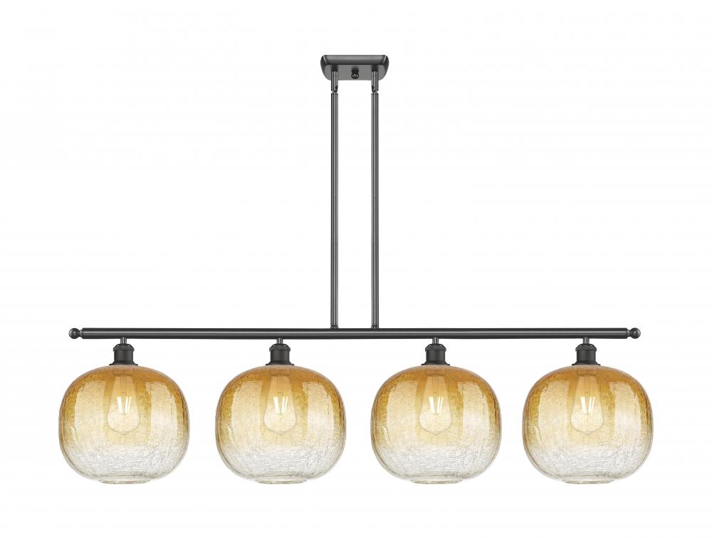 Brookhaven Sphere - 4 Light - 49 inch - Oil Rubbed Bronze - Stem Hung - Island Light