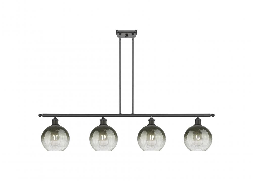 Brookhaven Globe - 4 Light - 48 inch - Oil Rubbed Bronze - Stem Hung - Island Light