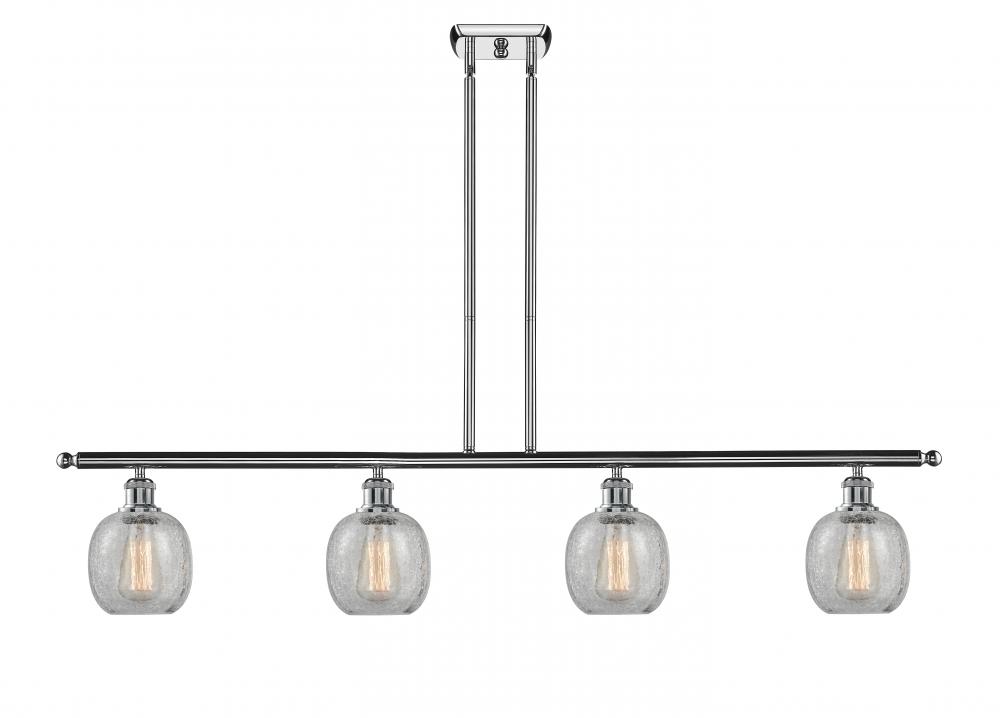 Belfast - 4 Light - 48 inch - Polished Chrome - Stem hung - Island Light