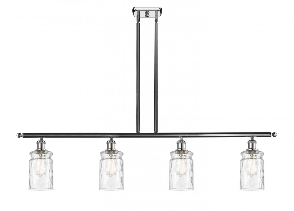 Candor - 4 Light - 48 inch - Polished Chrome - Stem hung - Island Light