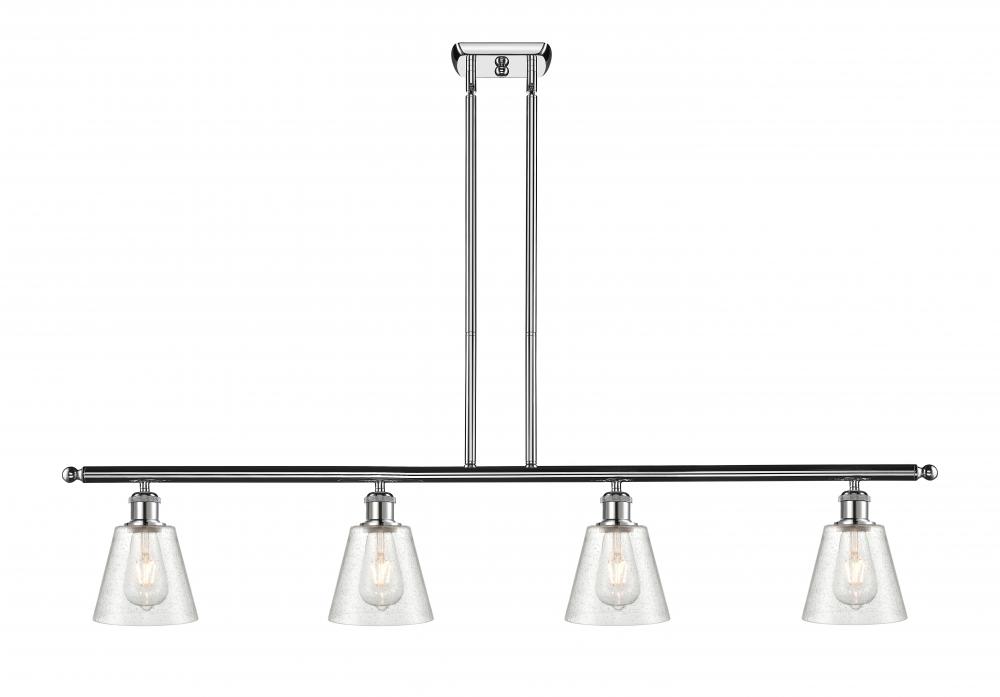 Caton - 4 Light - 48 inch - Polished Chrome - Stem hung - Island Light