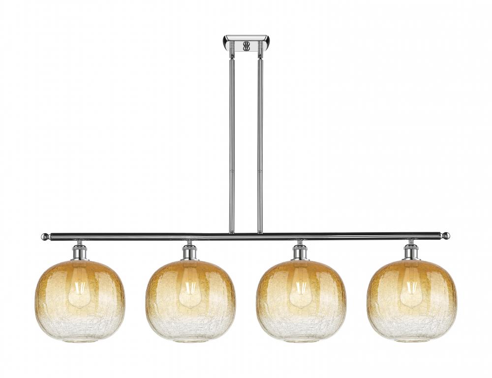 Brookhaven Sphere - 4 Light - 49 inch - Polished Chrome - Stem Hung - Island Light