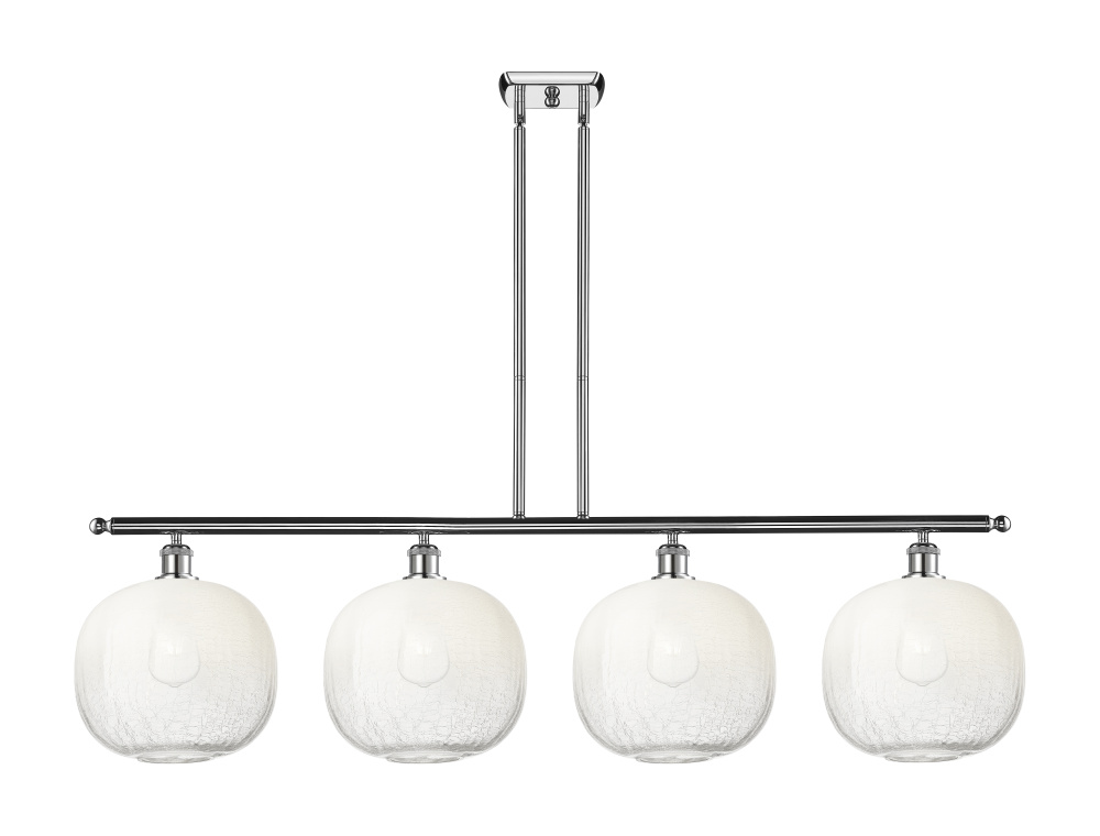 Brookhaven Sphere - 4 Light - 49 inch - Polished Chrome - Stem Hung - Island Light