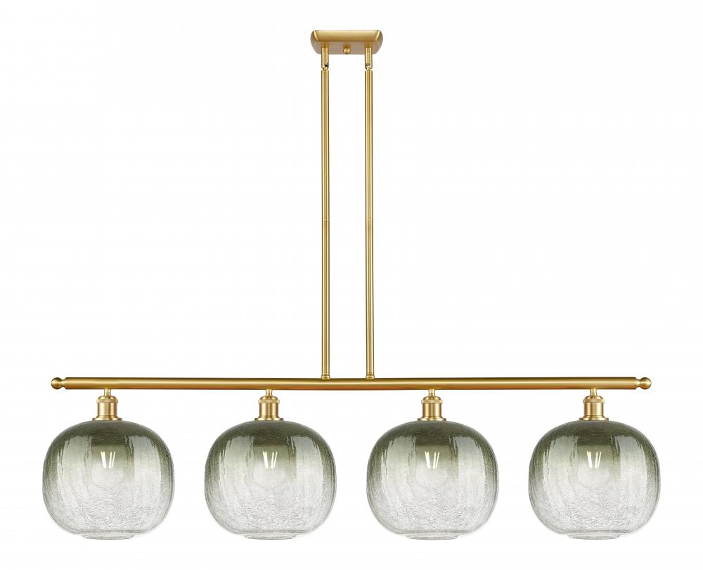 Brookhaven Sphere - 4 Light - 49 inch - Satin Gold - Stem Hung - Island Light