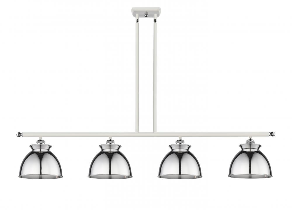 Adirondack - 4 Light - 48 inch - White Polished Chrome - Multi Pendant