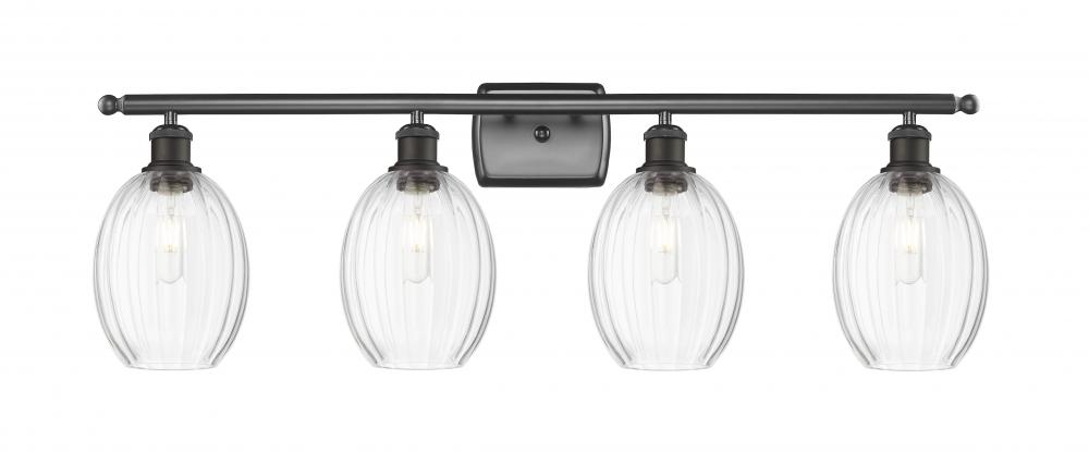 Preston Bulb - 4 Light - 36 inch - Oil Rubbed Bronze - Bath Vanity Light