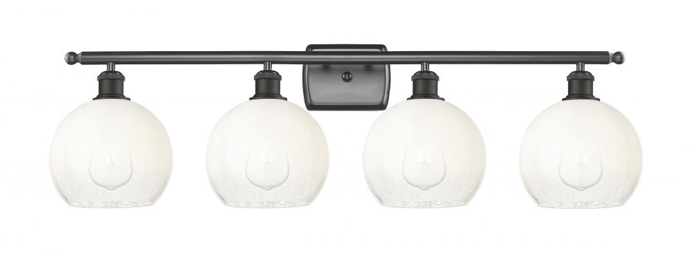 Brookhaven Globe - 4 Light - 38 inch - Oil Rubbed Bronze - Bath Vanity Light