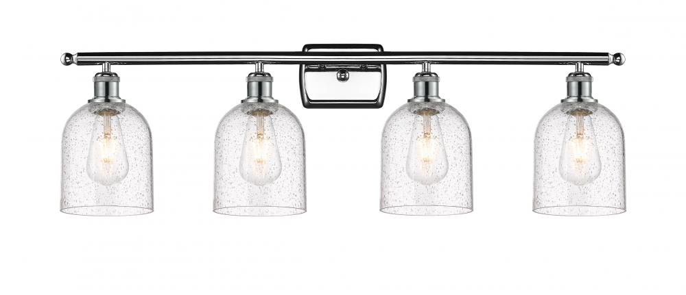 Bella - 4 Light - 36 inch - Polished Chrome - Bath Vanity Light