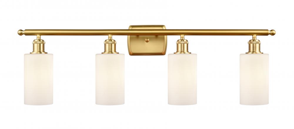 Clymer - 4 Light - 34 inch - Satin Gold - Bath Vanity Light