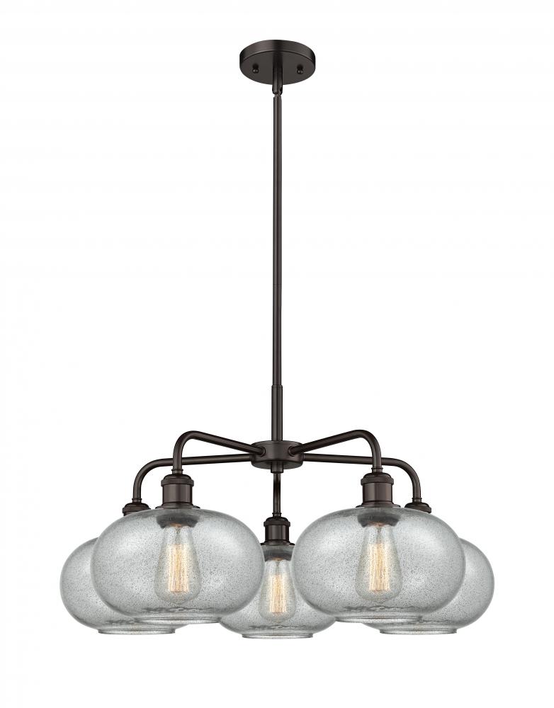 Gorham - 5 Light - 28 inch - Oil Rubbed Bronze - Chandelier